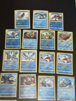 Pokemon Card Lot Water All Holos All Rares No Duplicates - Image 1