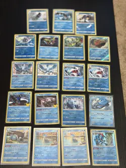 Pokemon Card Lot Water All Holos All Rares No Duplicates - Image 2