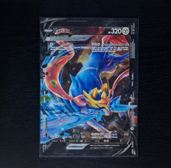 JUMBO Zacian V Union Oversized Card SWSH165 Black Star Promo Pokemon - Image 1
