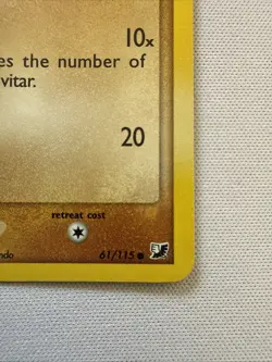 Larvitar 61/115 EX Unseen Forces Reverse Holo Rare Stamped Pokemon Card - Image 5