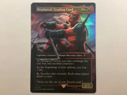 MTG SLD DEADPOOL, TRADING CARD Foil NM (3027) Graded Power - Image 1