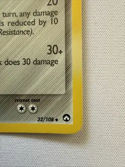 Lairon 32/108 EX Power Keepers Reverse Holo Rare Stamped Pokemon Card - Image 4