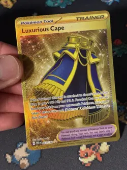 Pokemon Cards Luxurious Cape 265/182 Gold Secret Rare Paradox Rift - (NM) - Image 2