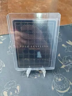 Solo Leveling Sung Jinwoo SL1E-PM04 Identity Card Rank S Mapniverse NM Authentic - Image 2
