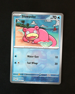Pokemon Card - Slowpoke 018/131 Master Ball Reverse - Prismatic Evolutions - NM? - Image 1