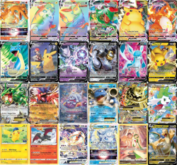 Pokemon 10 Card Lot Pack- with Ultra Rare GUARANTEED: V VMAX EX GX VSTAR - Image 1