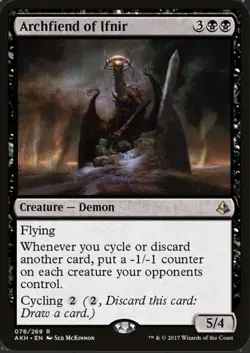 Archfiend of Ifnir Amonkhet Regular - Image 1