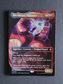 Niv-Mizzet, Visionary (Borderless) Foundations Foil - Image 1