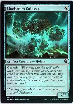 Maelstrom Colossus C Commander Legends 322 LP Foil Magic - Image 1