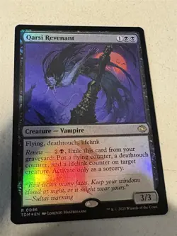mtg foil Qarsi Revenant, Tarkir Dragonstorm, unplayed - Image 1