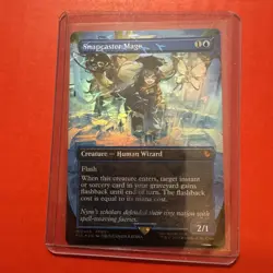 Snapcaster Mage (Borderless) (Chocobo Track Foil) Commander: Final Fantasy Foil - Image 1