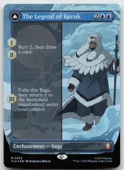 The Legend of Kuruk (Borderless) M Foil Avatar: The Last Airbender 355 NM - Image 1