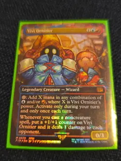 MTG Chocobo Foil Vivi Ornitier (Borderless) Final Fantasy On Hand Pack Fresh!! - Image 2