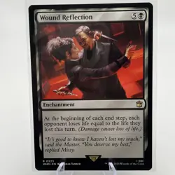 1x Wound Reflection NM-Mint, English Universes Beyond: Doctor Who MTG Magic - Image 1