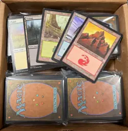 500 Basic Lands Magic The Gathering Lands - From Mixed Sets 100 Of Each Land - Image 1