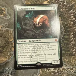 Magic The Gathering TCG Badgermole Cub - Avatar: The Last Airbender - Image 1