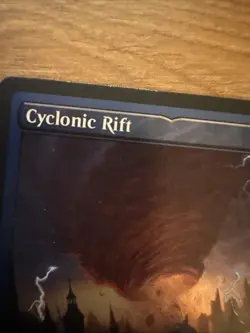Cyclonic Rift (Foil Etched) Commander Masters Foil - Moderately Played - Image 2