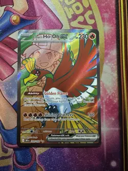 Pokemon Ethan’s Ho-Oh Ex 209/182 Secret Rare Scarlet Violet Destined Rivals NM - Image 1