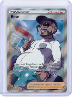 Pokemon TCG Rose 71/72 Trainer Shining Fates Full Art Ultra Rare NM - Image 1