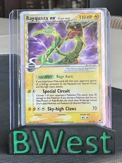 Rayquaza Ex Delta Species MP 97/101 Dragon Frontiers 2006 Pokemon TCG - Image 1