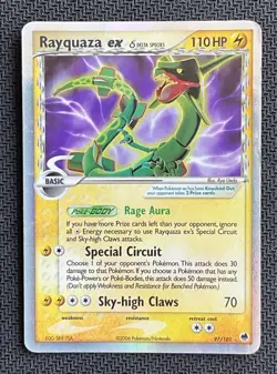 Rayquaza Ex Delta Species MP 97/101 Dragon Frontiers 2006 Pokemon TCG - Image 2