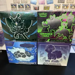 Pokemon TCG Assorted ETB'S Factory Sealed Lot Of 4 - Image 1
