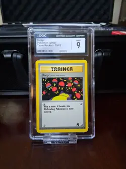 2000 Pokemon Team Rocket Sleep! 79/82 CGC 9 - Image 1