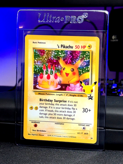 Pokemon Birthday Pikachu 24 Celebrations 25th Anniversary 2021 - Image 1
