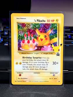 Pokemon Birthday Pikachu 24 Celebrations 25th Anniversary 2021 - Image 2