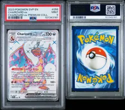 PSA 9 Mint Charizard ex SVP 056 Pokemon Scarlet Violet Promo Full Art - Image 3