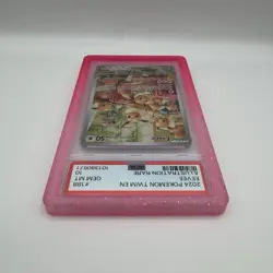 Eevee 188/167 PSA 10 Pokemon Twilight Masquerade SV06 Illustration Rare W/Guard - Image 3