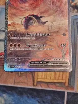 Pokemon TCG: Great Tusk ex 246/198 SIR Scarlet & Violet Special NM - Image 3