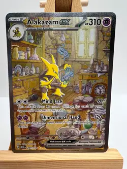 Pokemon TCG - S&V 151 - 201/165 Alakazam ex - Special Illustration Rare - NM #2 - Image 1