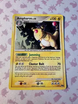 Ampharos LV. 52 Pop 7 Series Holo Rare NM Pokemon TCG - Image 1