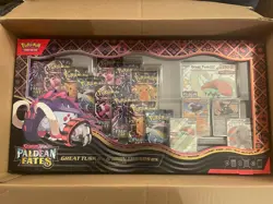 Pokemon TCG Paldean Fates Great Tusk Iron Threads Ex Premium Collection Lot of 5 - Image 1