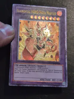 Yu-Gi-Oh! ULTIMATE RARE HOLO ELEMENTAL HERO NOVA MASTER GENF-EN093 LP - Image 2