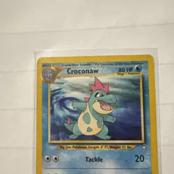 Pokemon Card - Neo Genesis 32/111 - CROCONAW (uncommon) - NM - Image 2