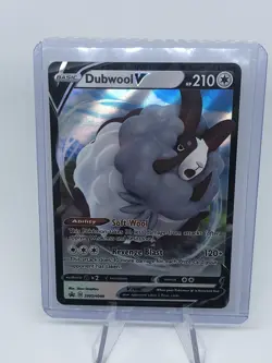 Pokemon Dubwool V SWSH049 Holo Sword Shield Black Star Promo Card 2020 TCG ENG - Image 1