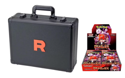 Pokemon Card Glory of Team Rocket Brief Case Japanese w/30 Packs - ON HAND - Image 1