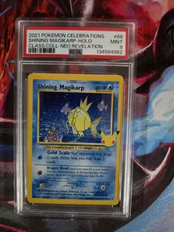 Shining Magikarp 66/64 Celebrations: Classic Collection Holo for sale online - Image 1