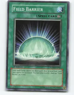 Field Barrier #FOTB-EN042 1st Edition Yugioh Card - Image 1