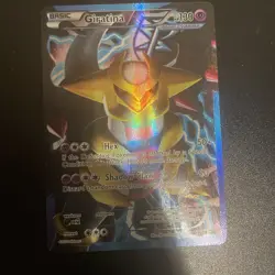 Pokemon TCG Giratina 2013 Black White Full Art Holo Card BW74 Black Promo LP/NM - Image 1