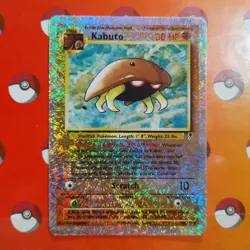 Kabuto 48/110 Legendary Collection 2002 Reverse Holo Pokemon Card TCG - Image 1