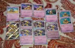 Pokemon TCG Cards Alakazam Full Art -plus Abra And Kadabra - Image 1