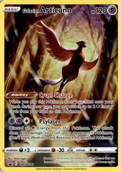 Galarian Articuno Promo SWSH: Sword & Shield Promo Cards SWSH282 NM - Image 1