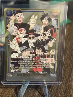 Son Goku : Childhood FB06-119 Secret Rare Manga Booster 02 Dragon Ball Card En - Image 1