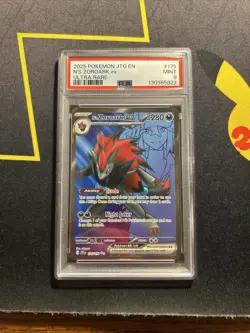 PSA 9 N’s Zoroark ex 175/159 -Graded Pokemon Card- Journey Together - Image 1