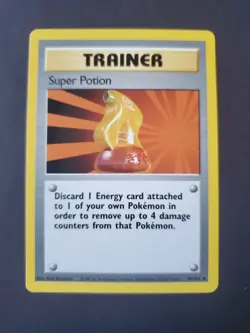 90/102 | Super Potion | WOTC Base Set | Pokemon Card | NM - Image 1
