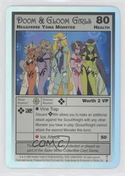 2000 Sailor Moon Collectible Card Game Promos Doom & Gloom Girls #4 - Image 1