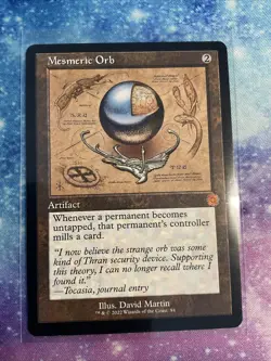MTG - Mesmeric Orb [SCHEMATIC] - Brothers' War - NM - Image 1